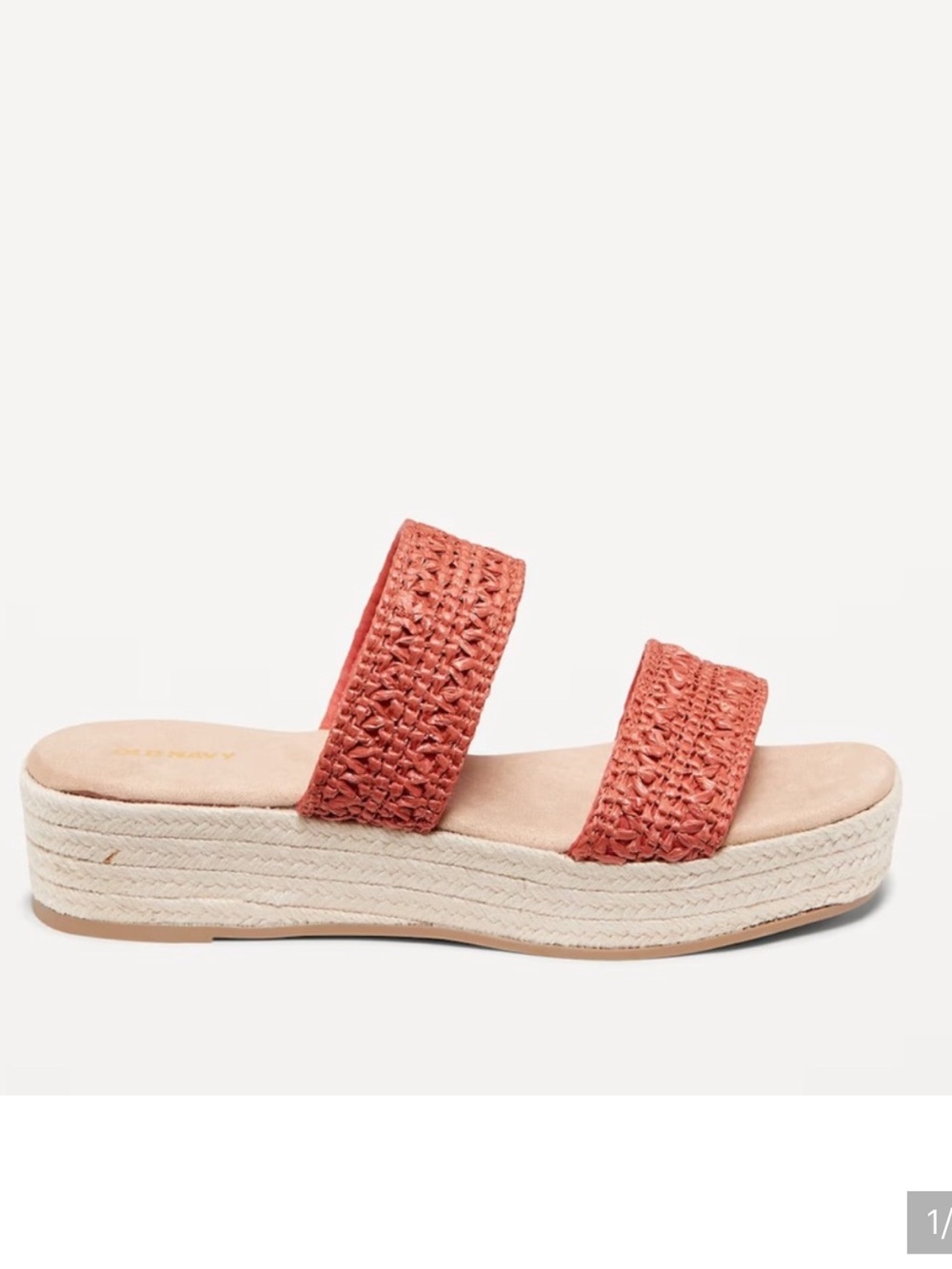 Old Navy Double-Strap Espadrille Platform Sandals - Picture 3 of 13